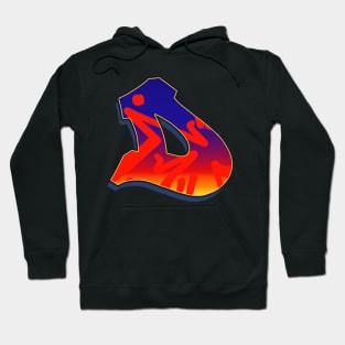 Letter D - Night Sky Hoodie